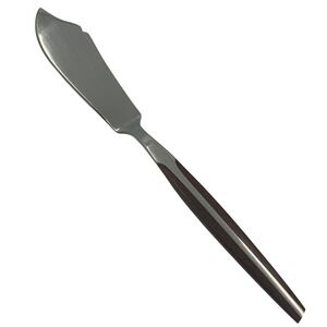 Vintage Weldon Master Butter Knife‎ Stainless Steel Brown 6.25in